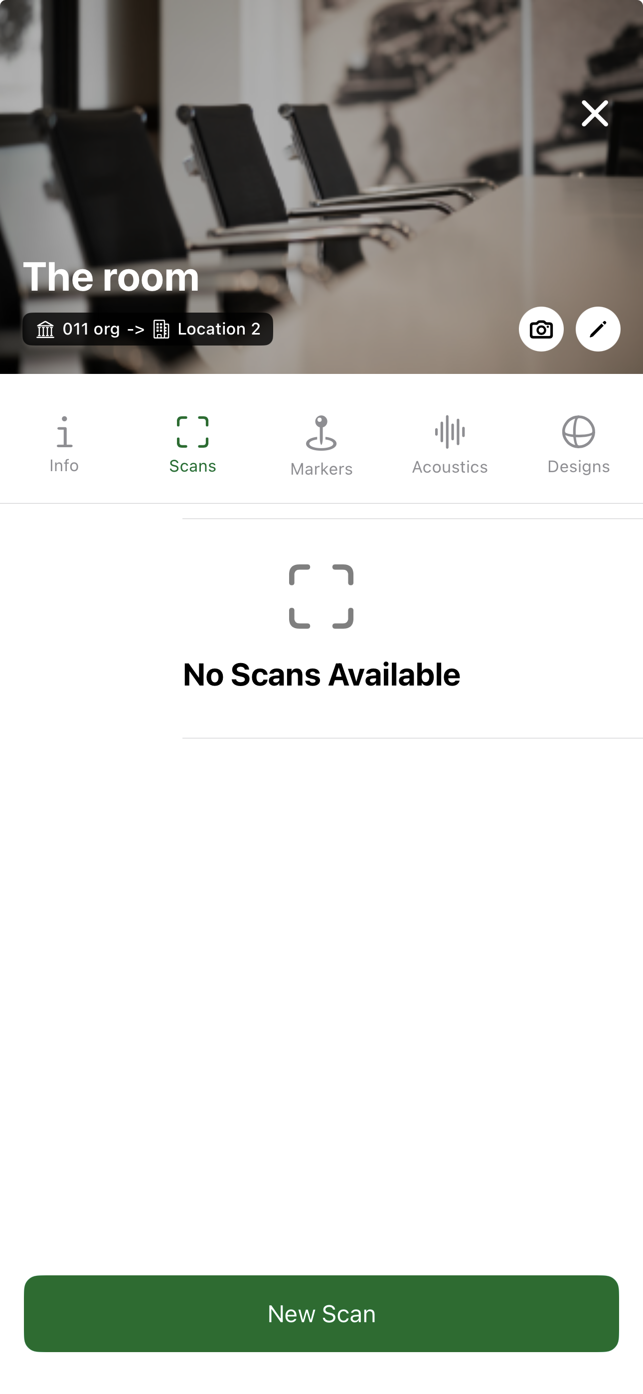 Start scan